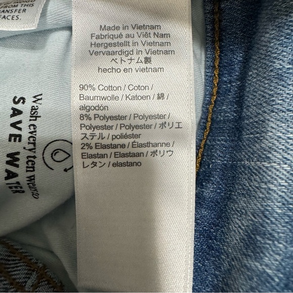 J. Crew Vintage Straight Leg Blue Jeans AJ492 size 32 X 27 - Picture 12 of 16